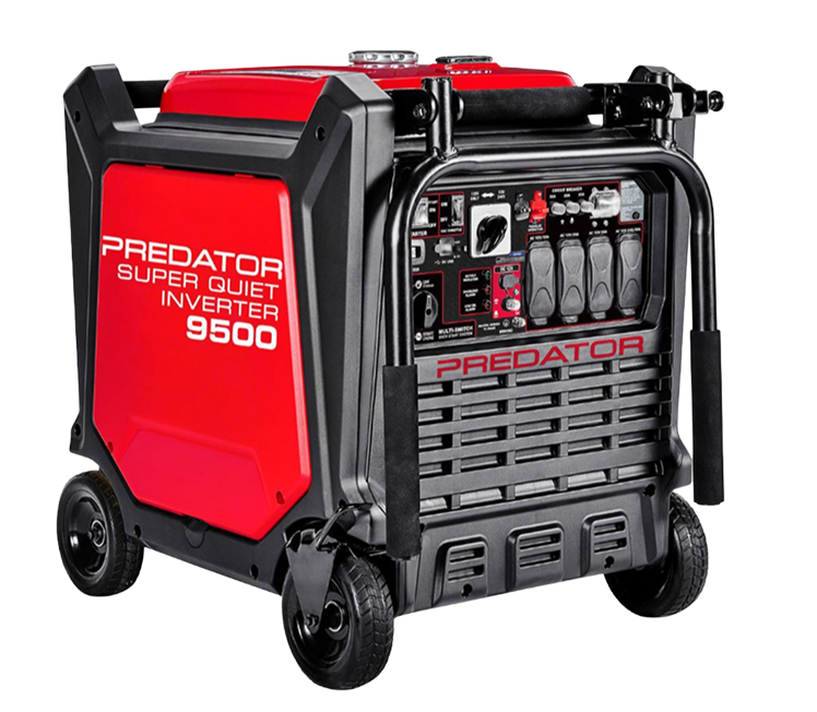 Red Predator Super Quiet 9500 inverter generator