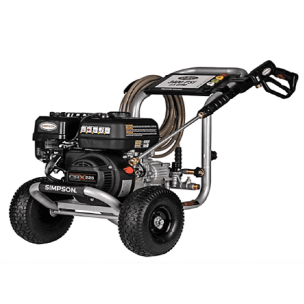 Simpson gas pressure washer on wheels